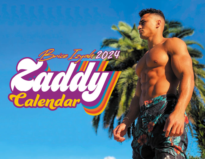 Brice Izyah 2024 Zaddy Calendar Deluxe