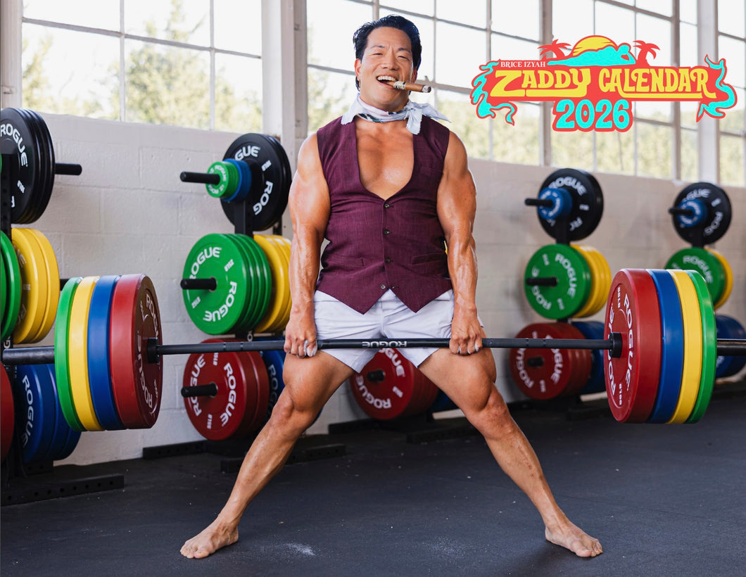 Brice Izyah 2026 Zaddy Calendar